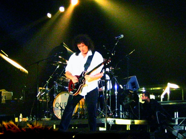 Brian, Roger and Rogers Admirer !!! at MEN